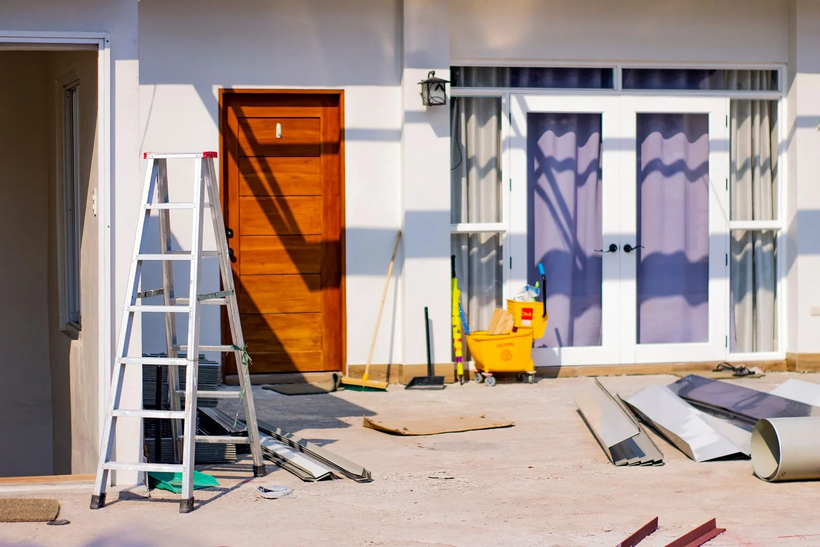 Newly renovated home exterior in the Dallas Fort Worth area