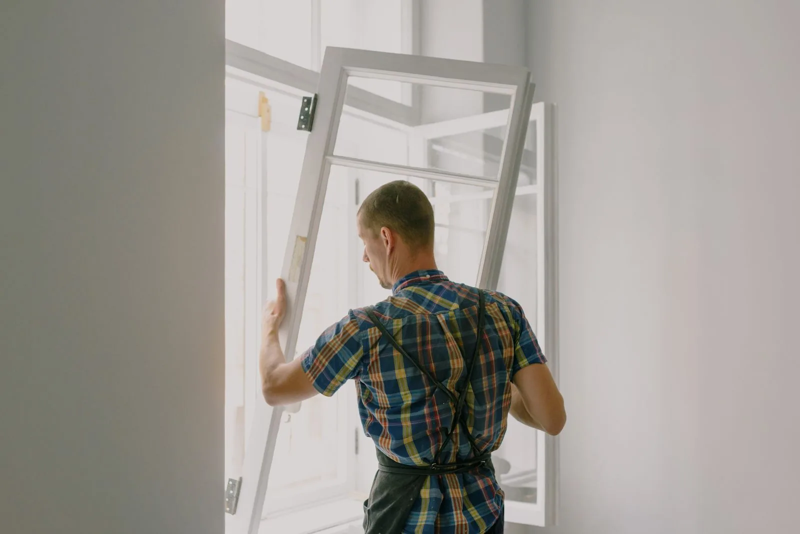 Installing a new exterior door
